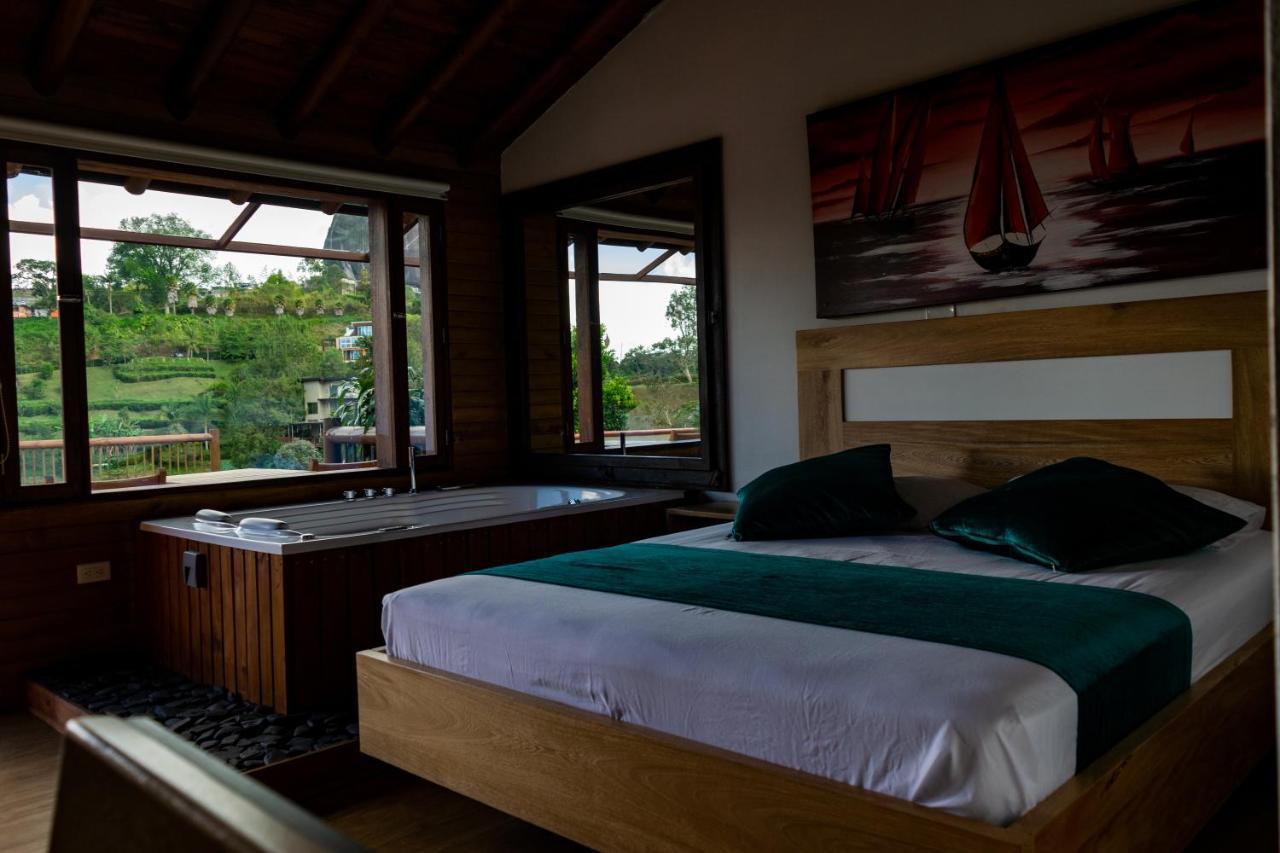 Sotavento Cabanas Guatapé Extérieur photo